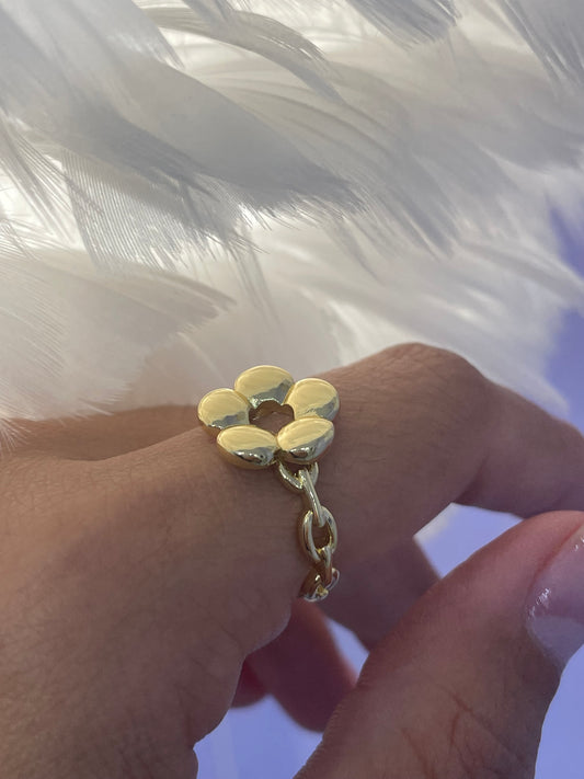 Flor anillo