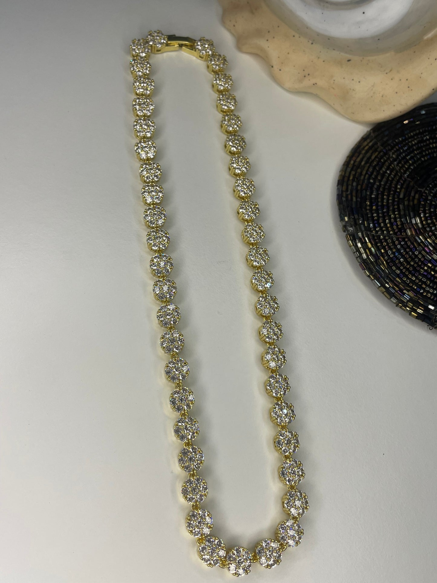 Flower Diamonds choker