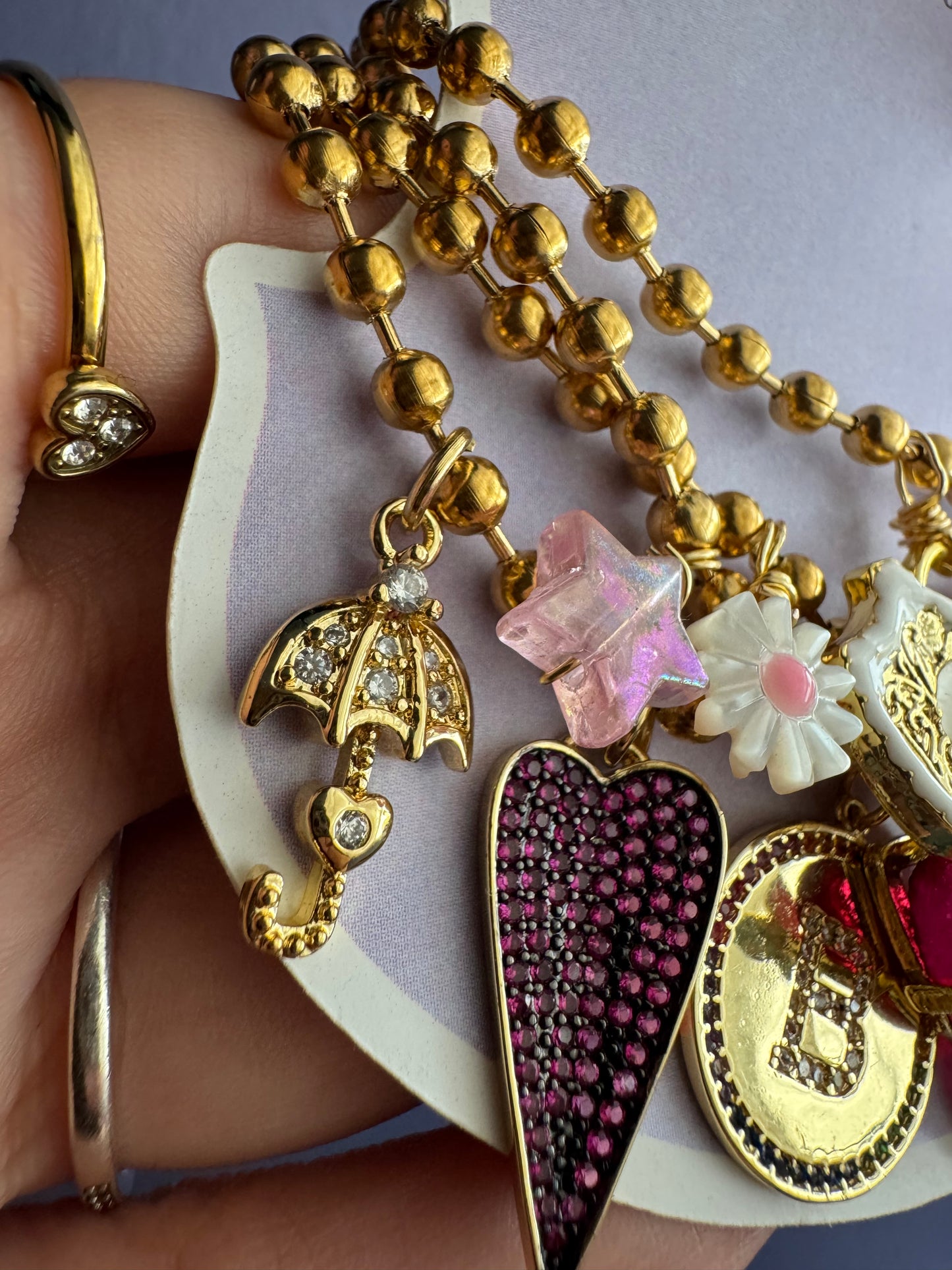 Nuevo set de pulceras☂️🎀