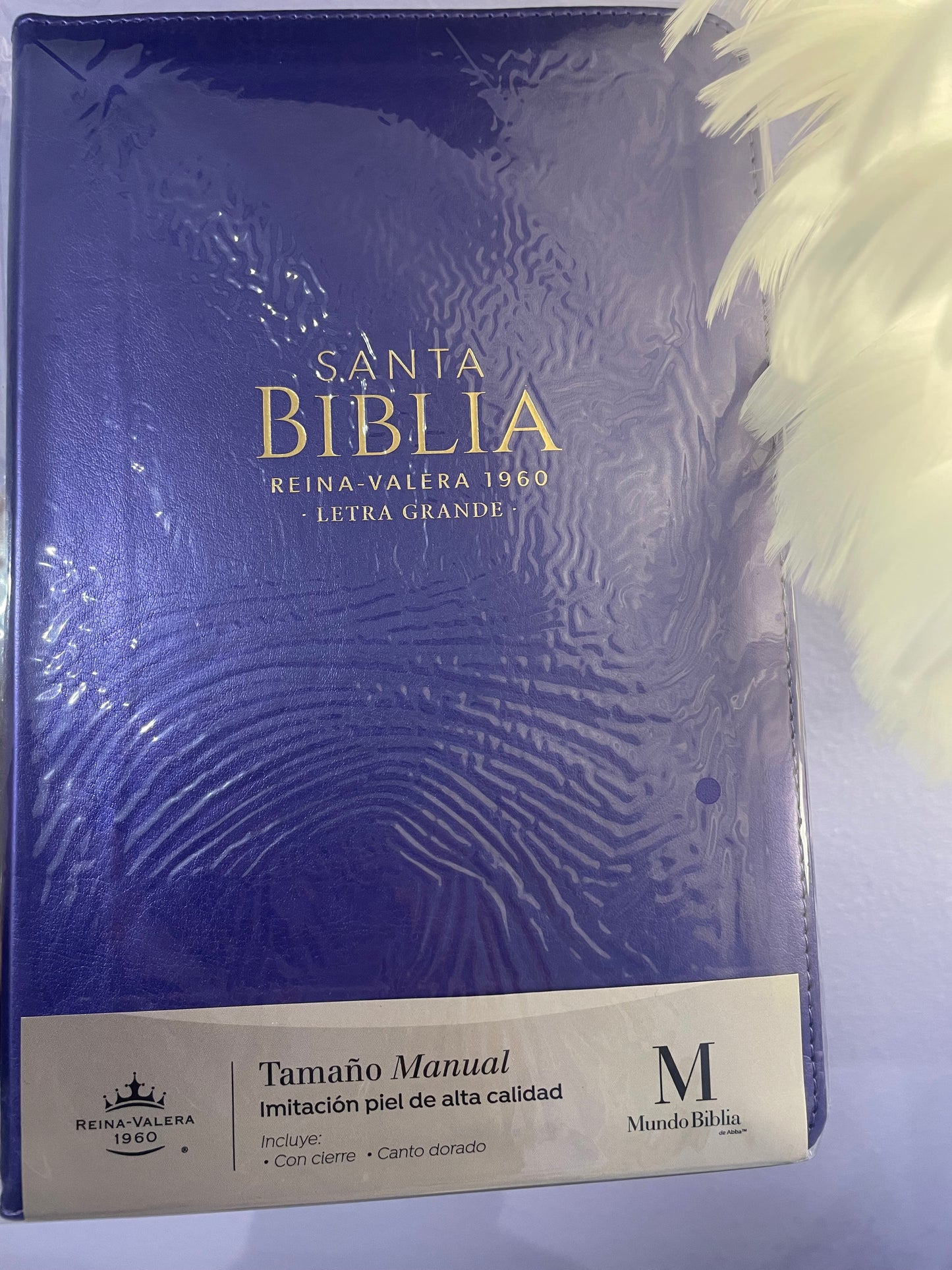 BIBLIA VIOLETA METALICA