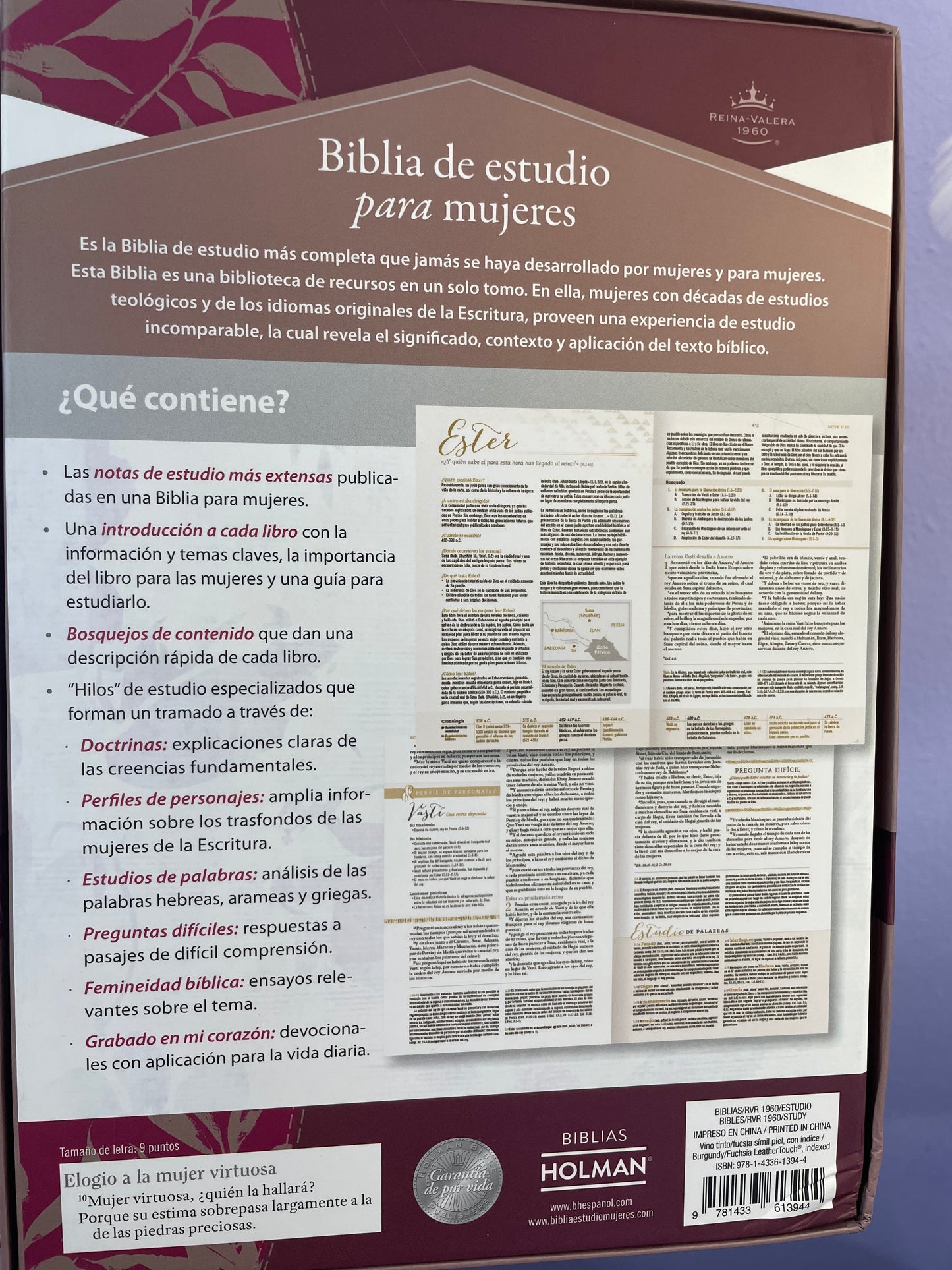 Biblia de Estudio para mujeres