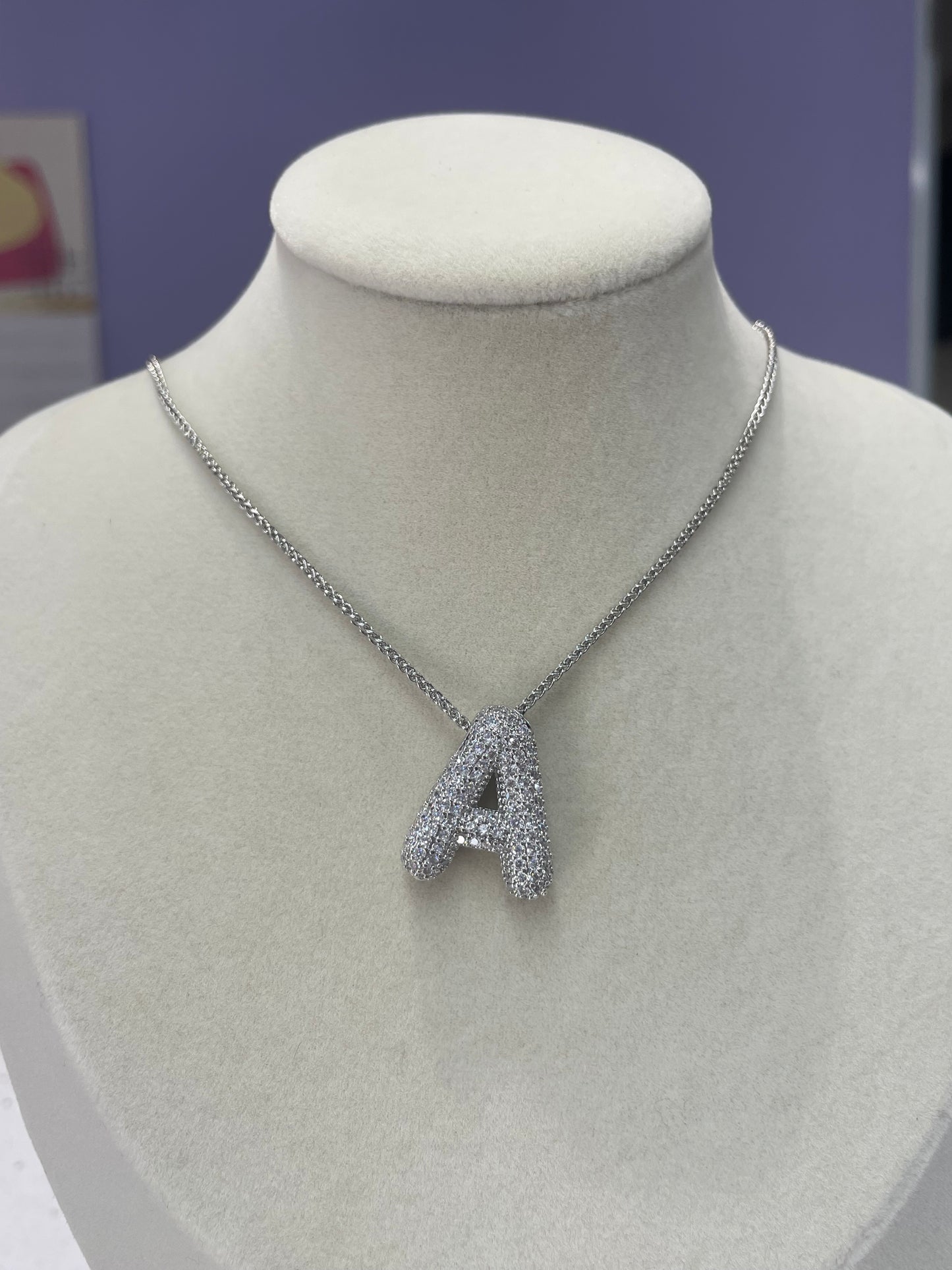 INICIAL SILVER ZIRCONIA