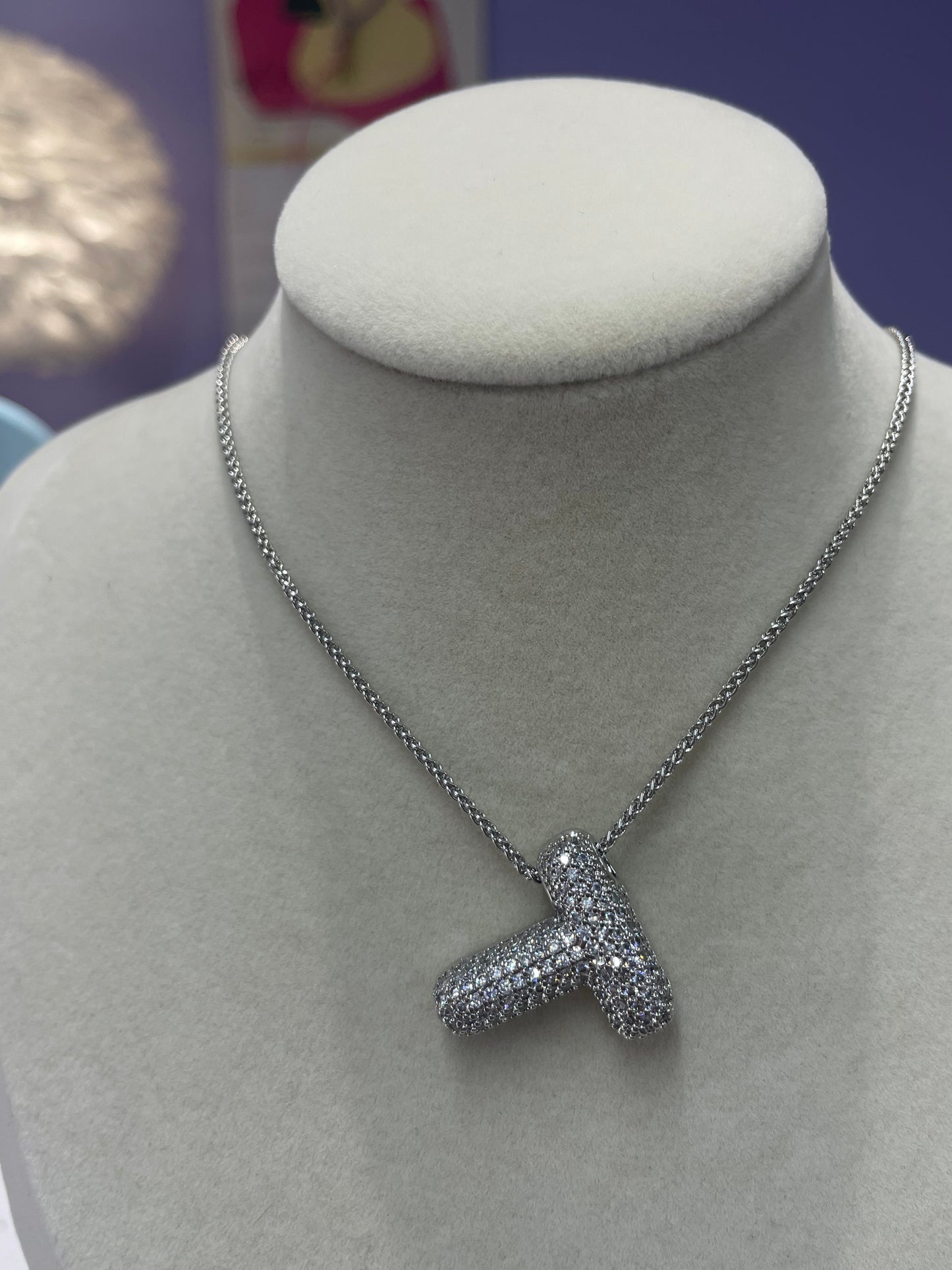 INICIAL SILVER ZIRCONIA