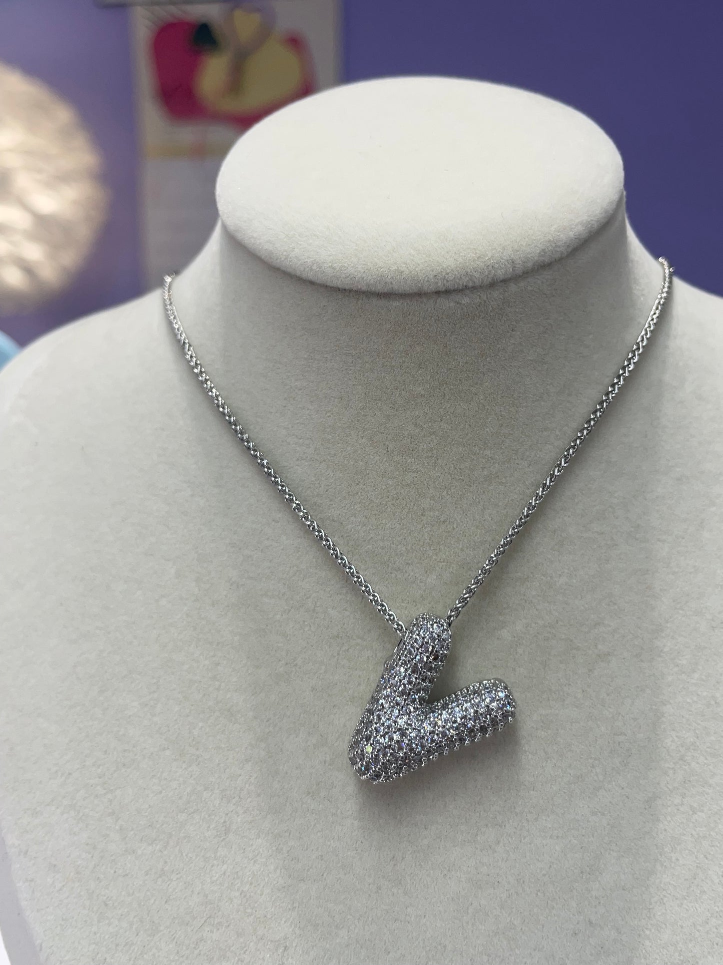 INICIAL SILVER ZIRCONIA