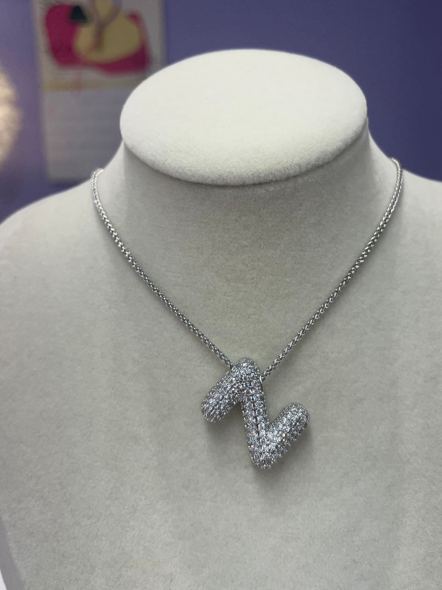 INICIAL SILVER ZIRCONIA