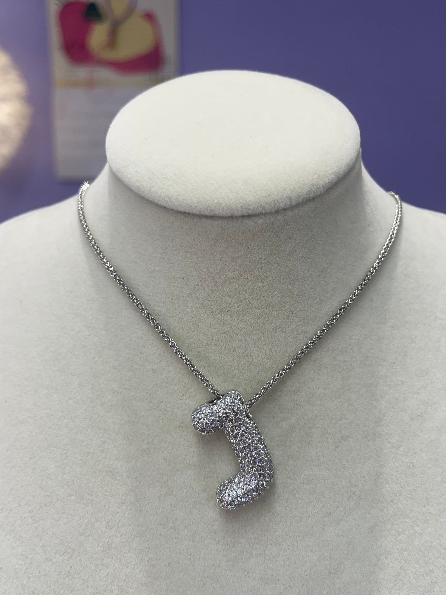 INICIAL SILVER ZIRCONIA