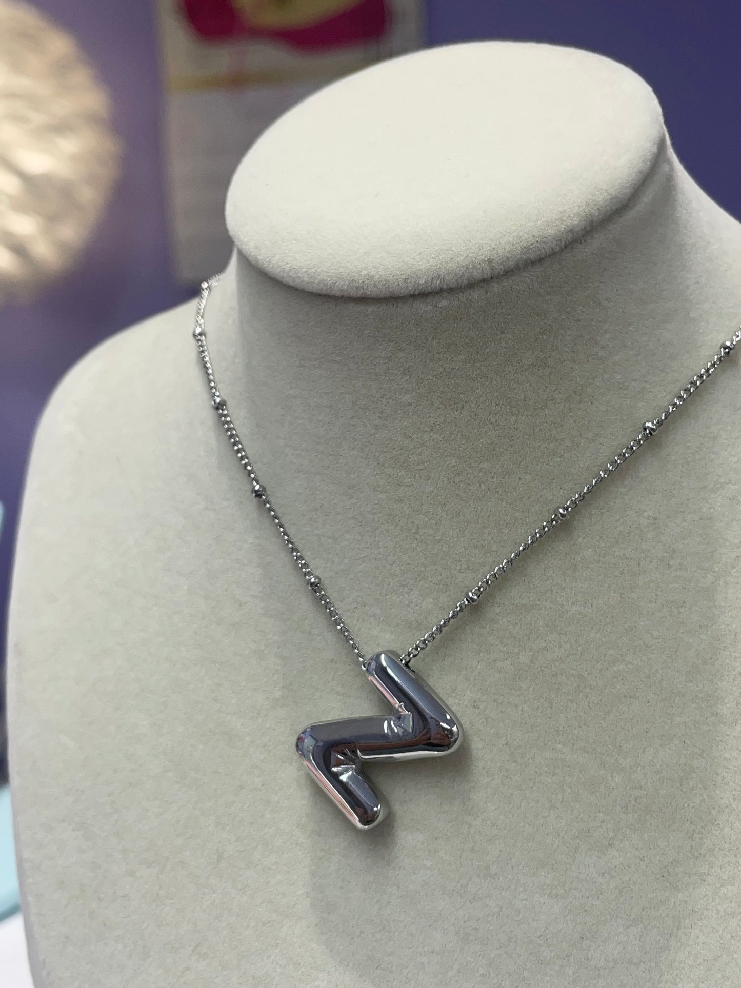 INICIAL SILVER BUBBLES