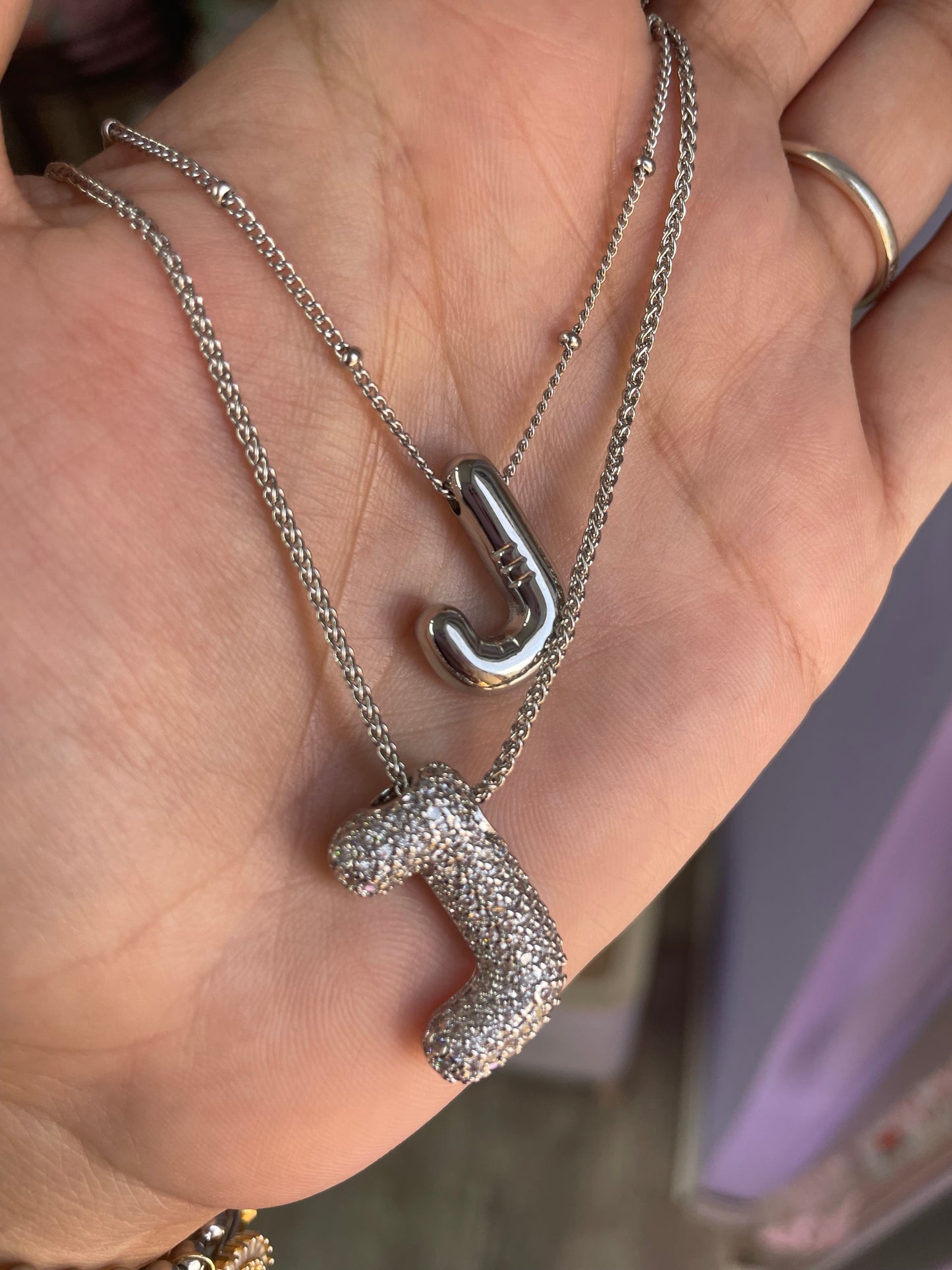 INICIAL SILVER ZIRCONIA