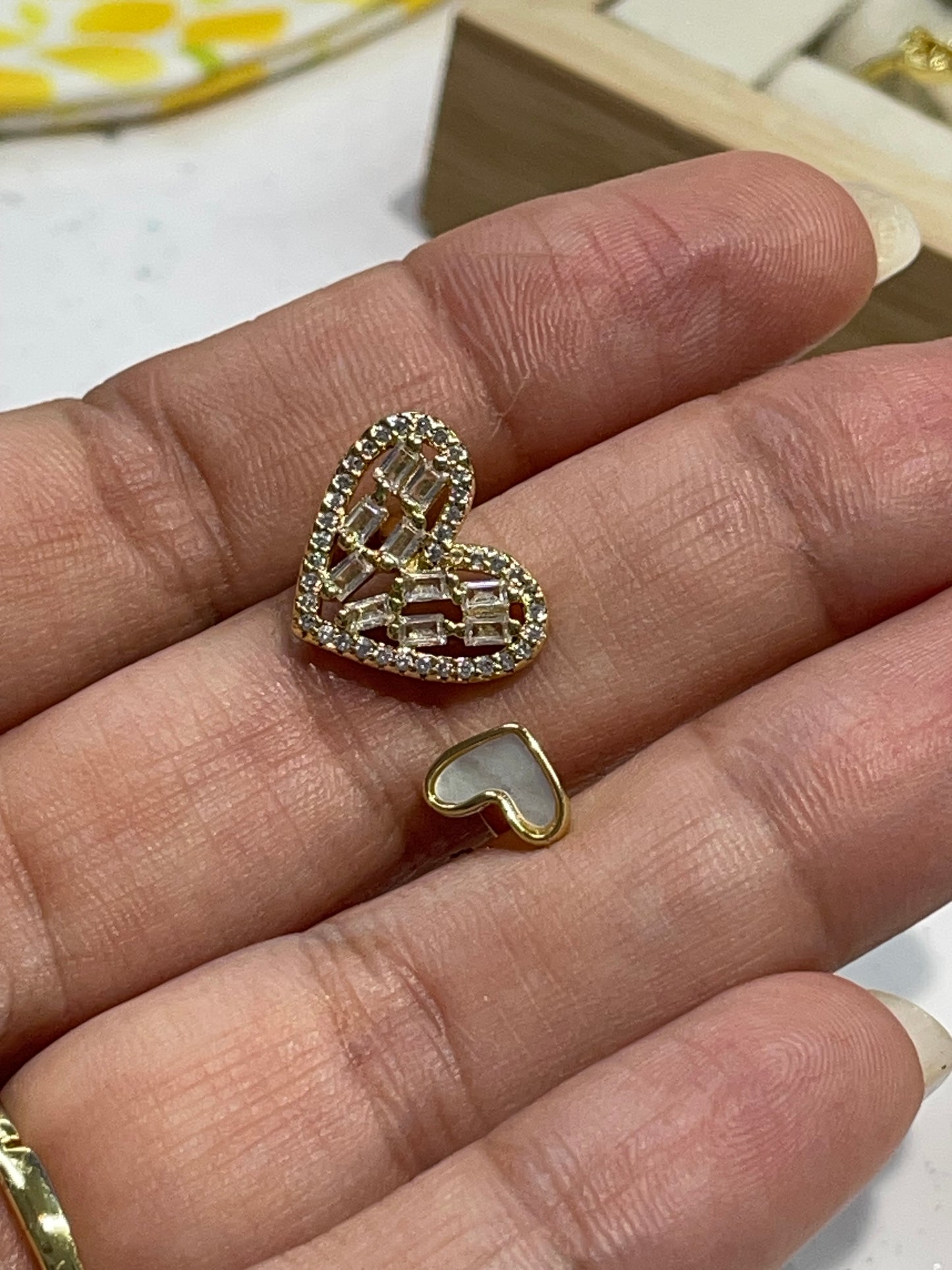 CORAZON PERLA ANILLO