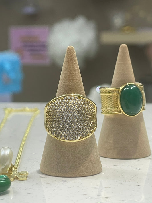 ANILLO ANCHO ZIRCONIA