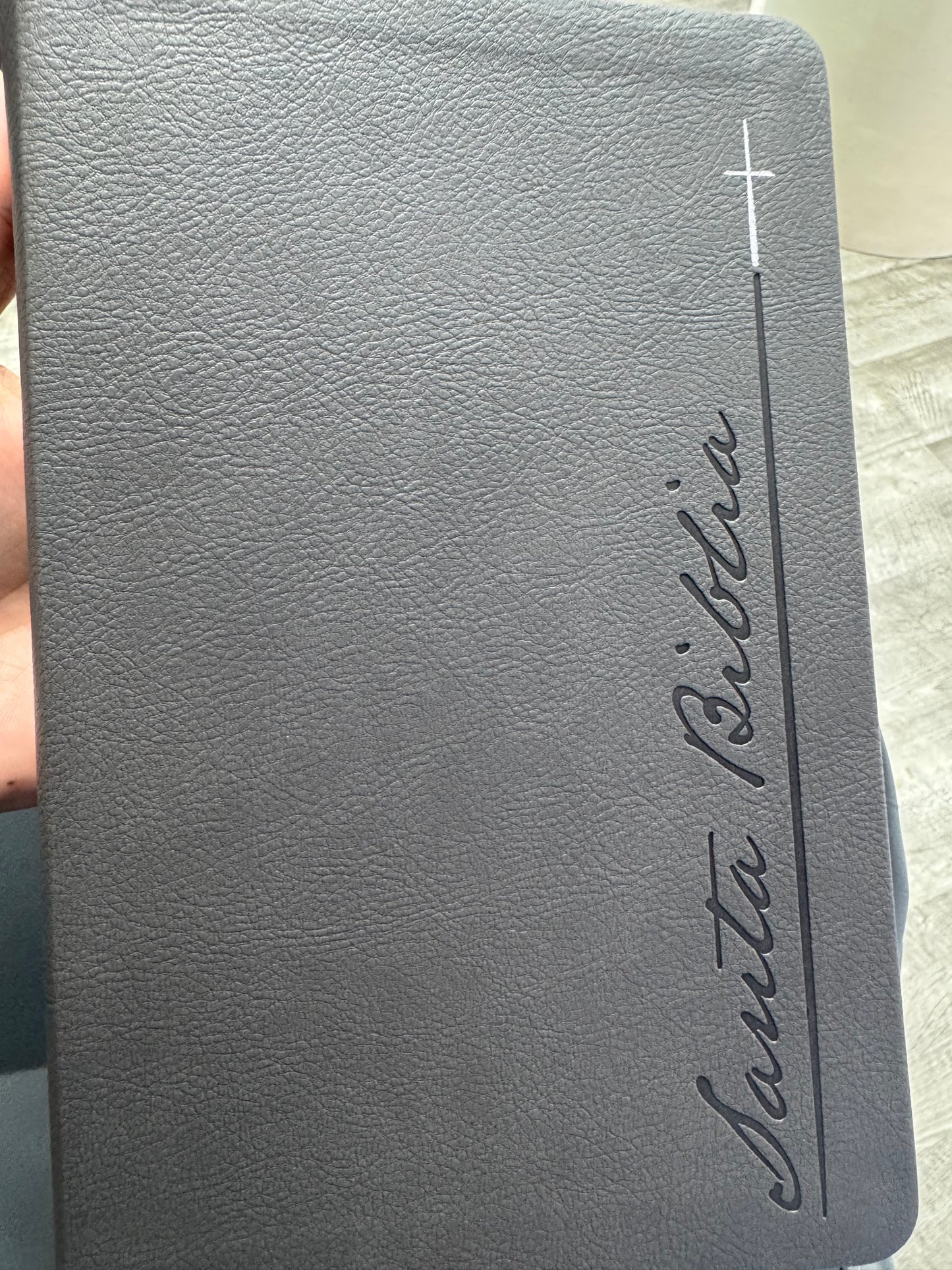 Biblia letra grande tamaño manual