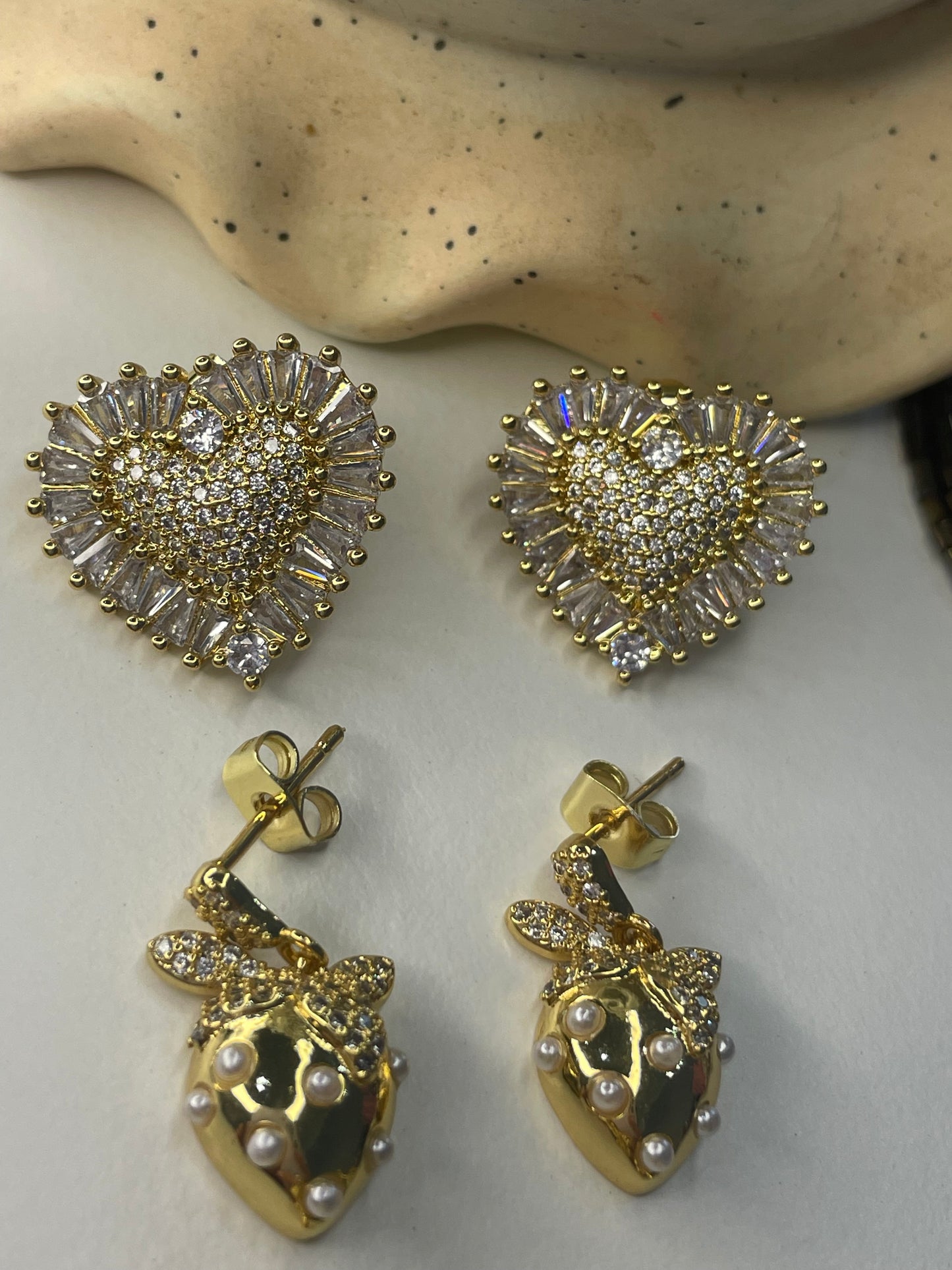 Strawberry earrings