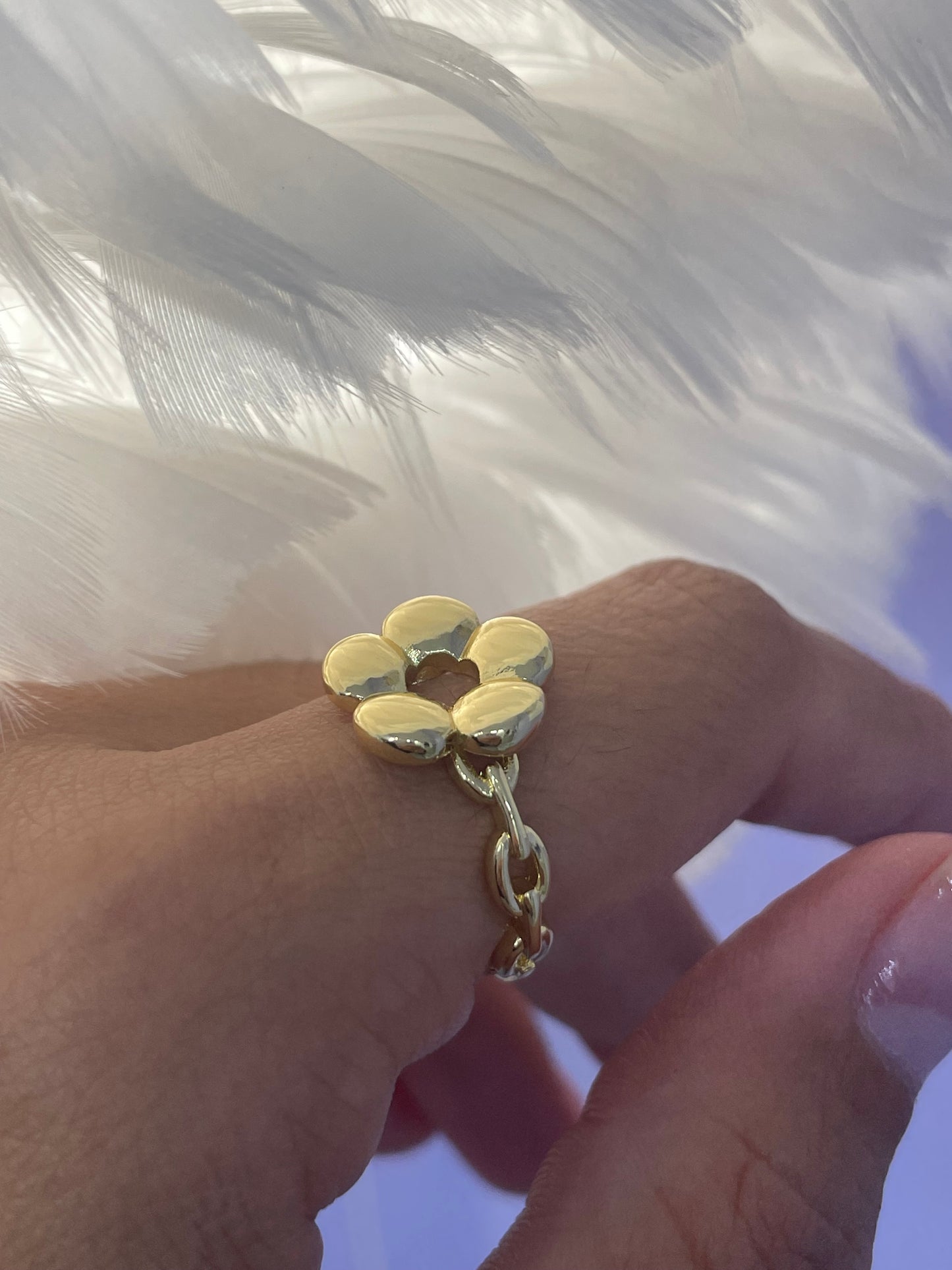 Flor anillo