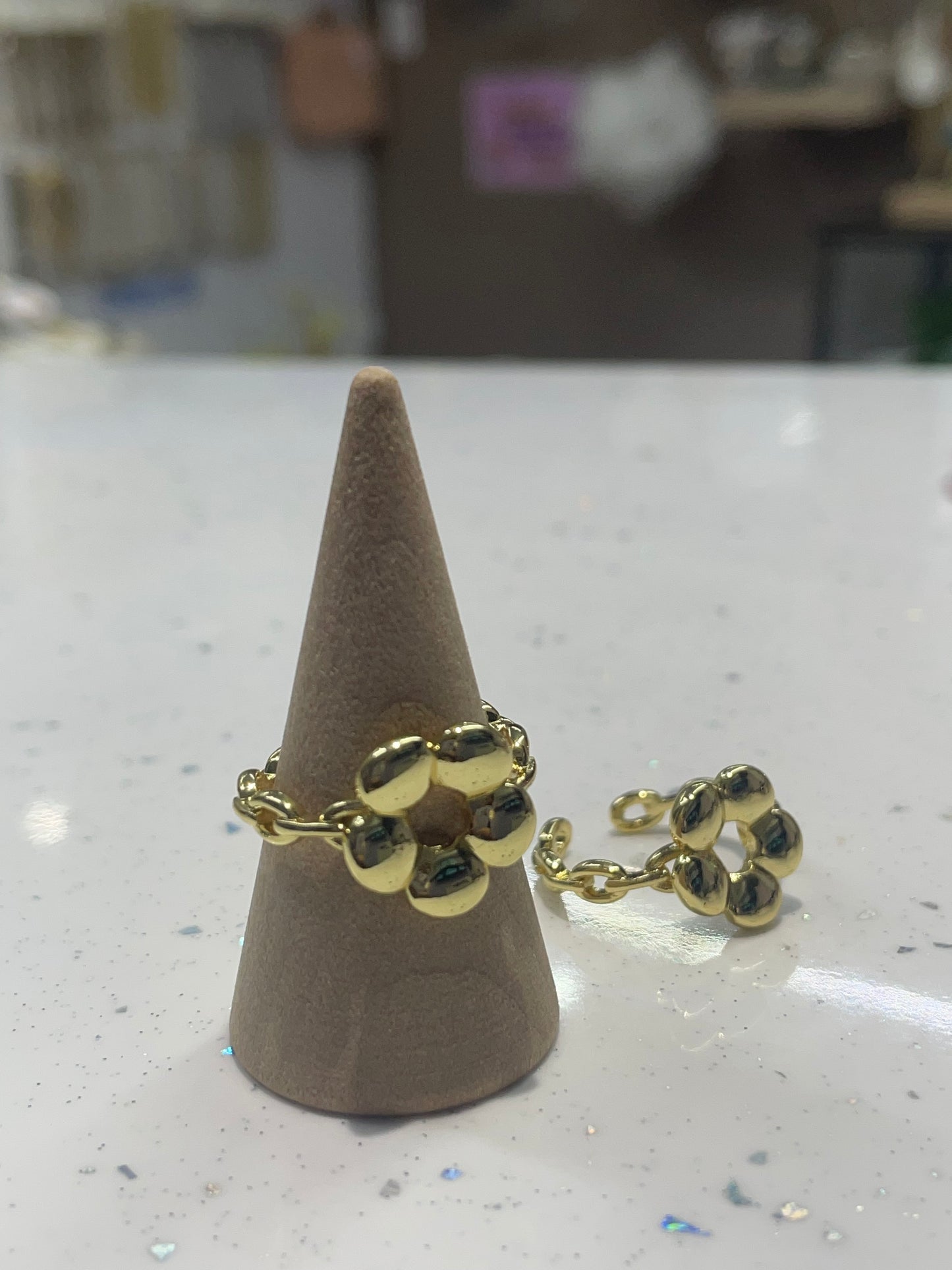 Flor anillo