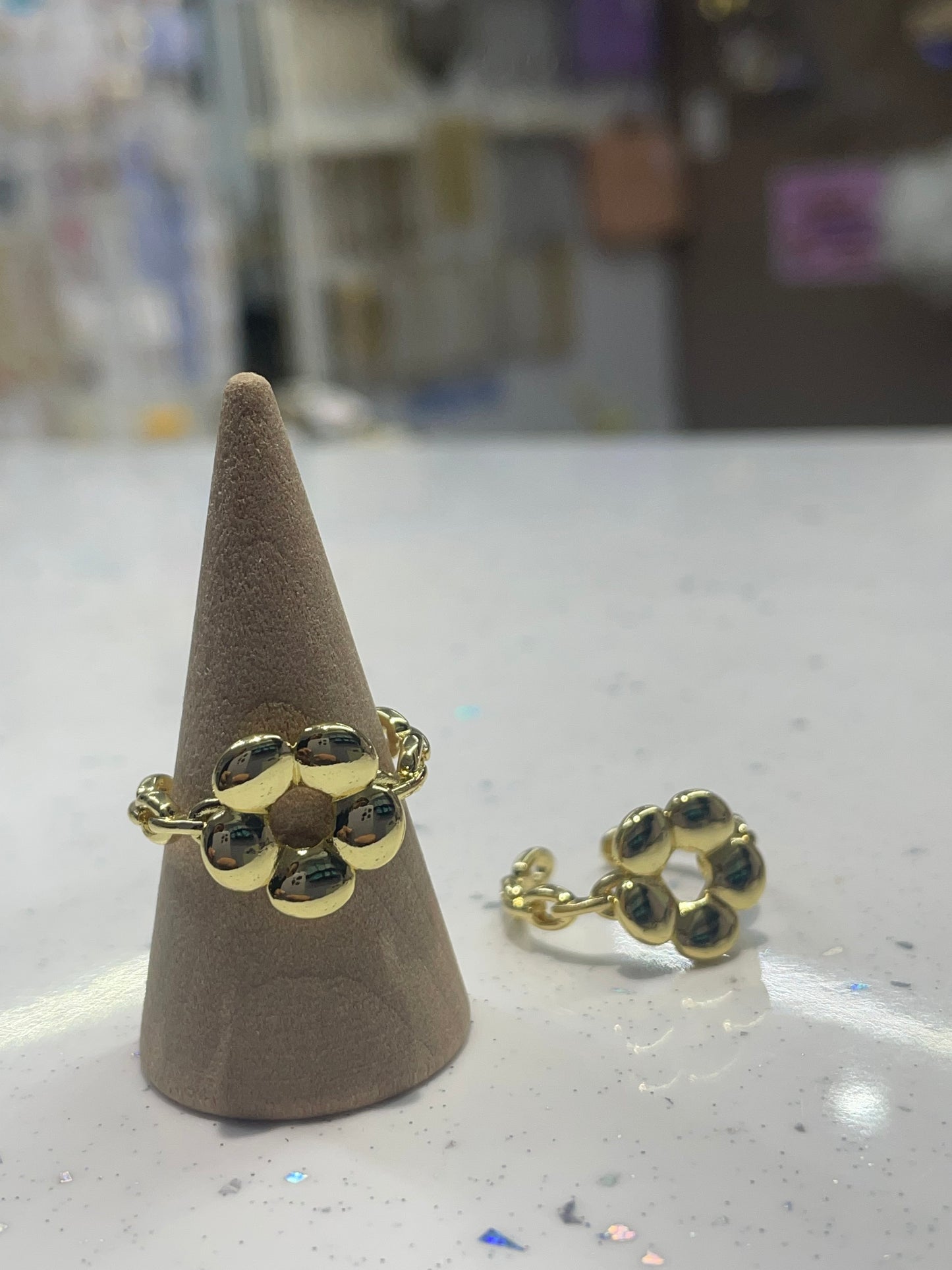 Flor anillo