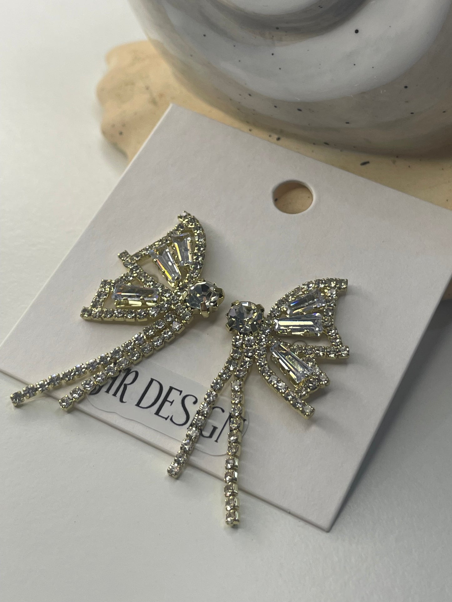 Butterfly earrings
