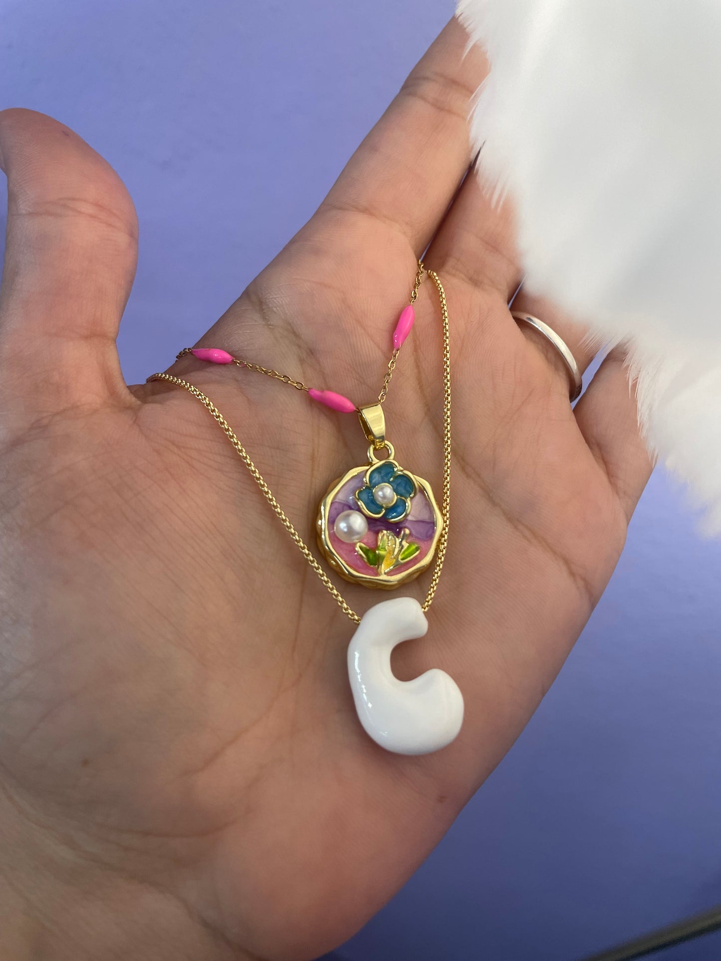 Conjunto Bubble letter y Flor🌸