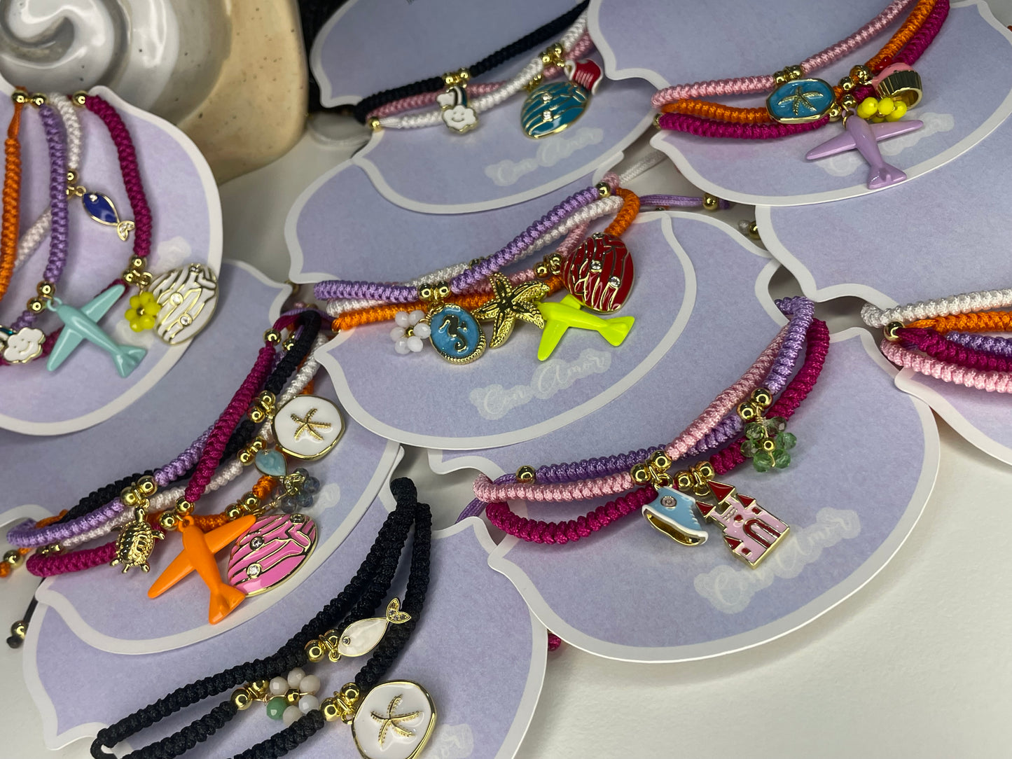 Pulceras Mar set