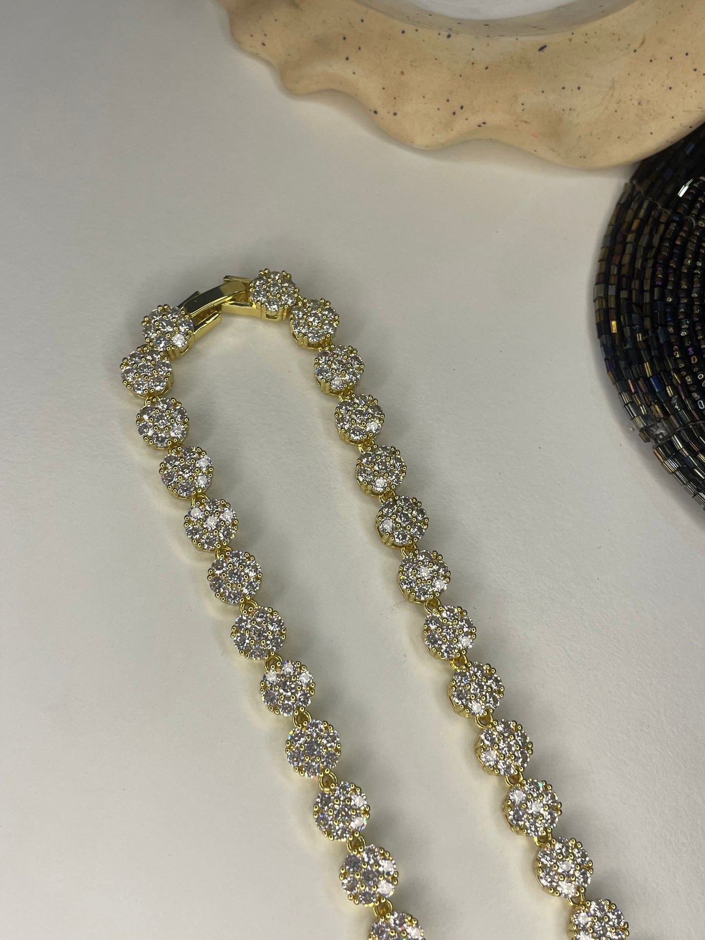Flower Diamonds choker