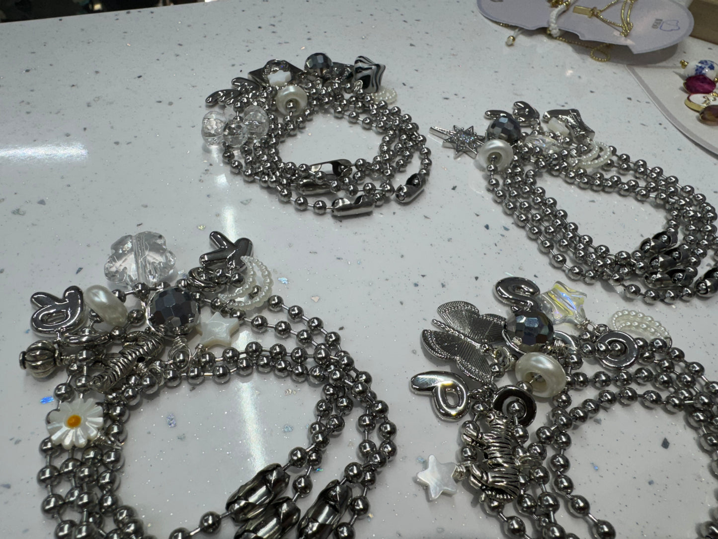 Set ballchain Silver (Fe)