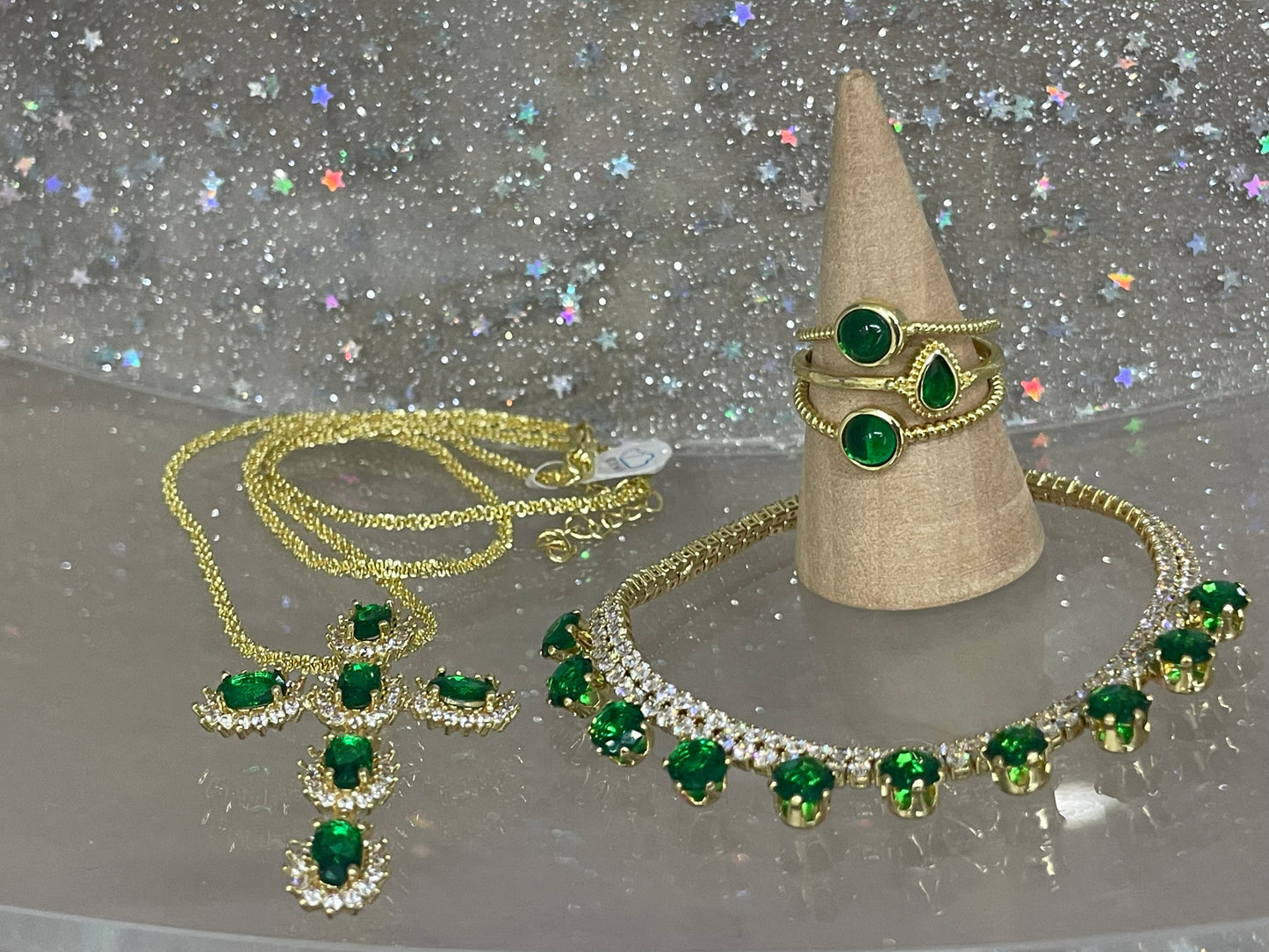 Esmeralda set de 4 piezas