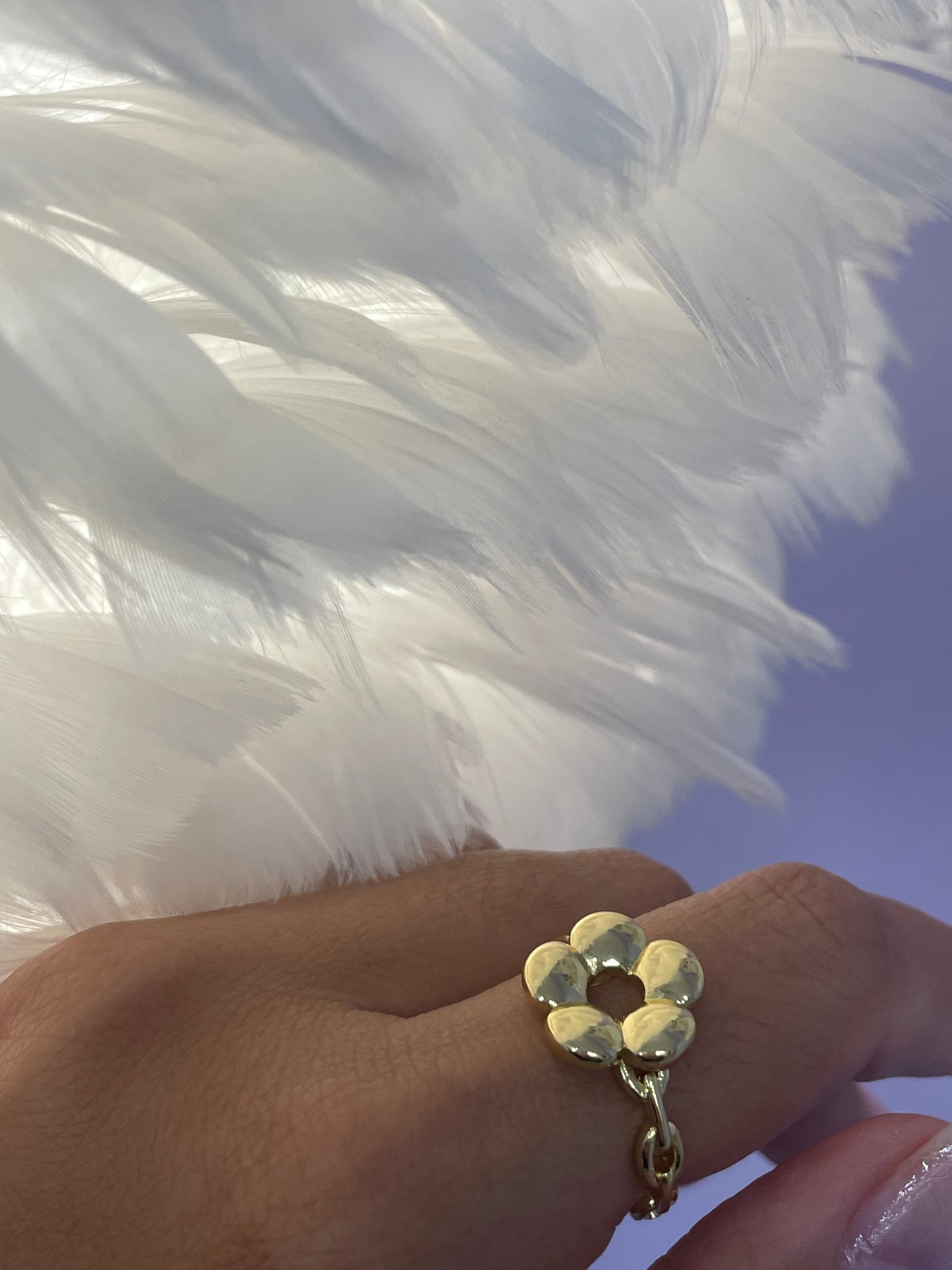 Flor anillo